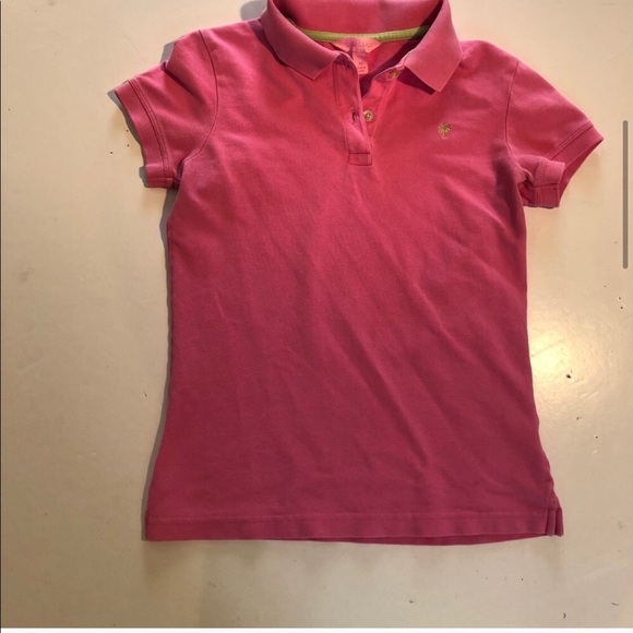 LILLY PULITZER BUNDLE Pink/Green GOLF SHIRTS XS - Picture 13 of 16